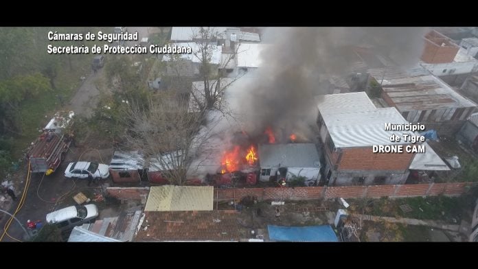 Incendio Los Troncos Tigre