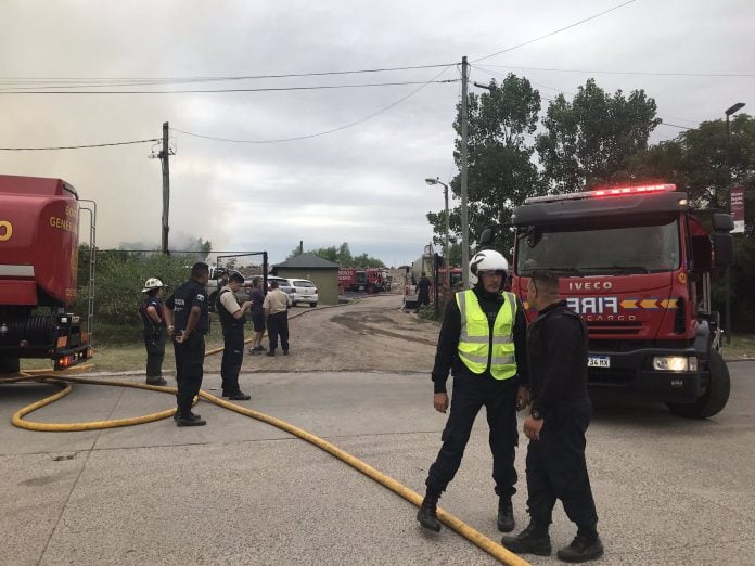 Incendio Navidad Bajo San Isidro