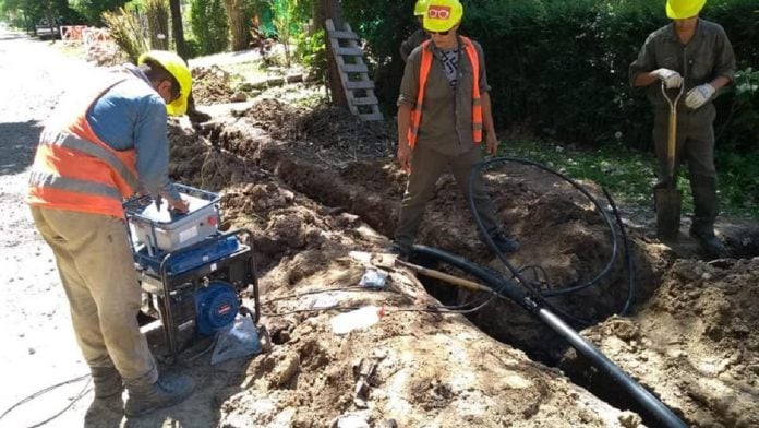 obra agua potable