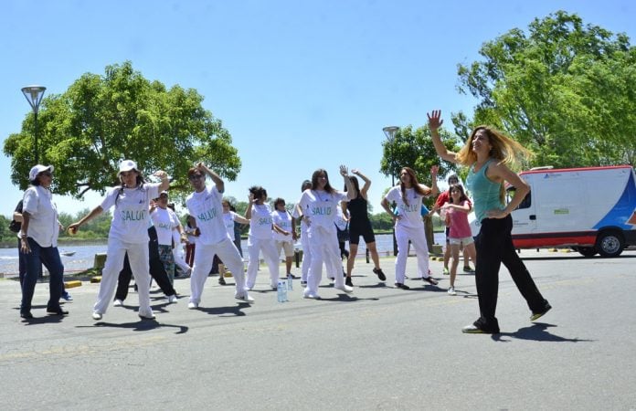 Caminata Aerobica costanera San Fernando