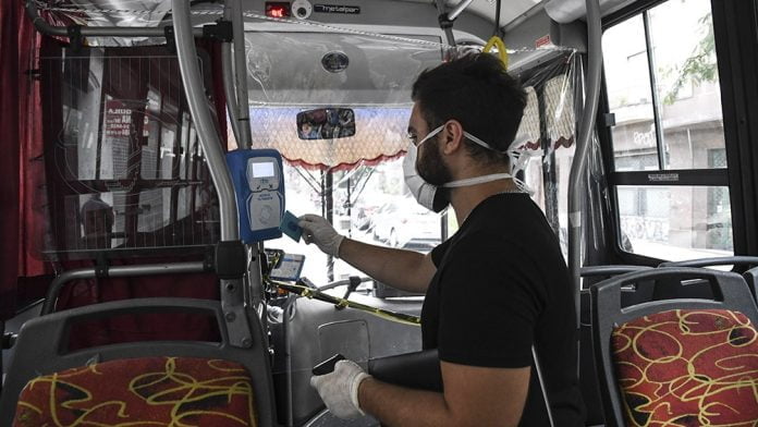 Transporte Publico Colectivo Sube Cuarentena Coronavirus