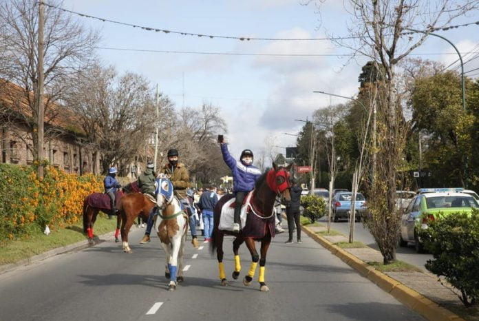 Foto Movilizacion Turf San Isidro