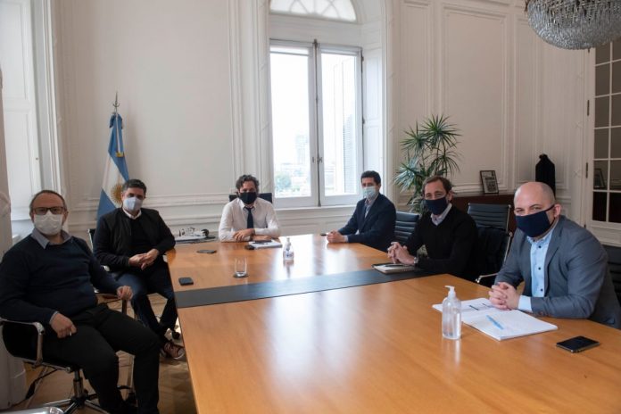 Jorge Macri Cafiero De Pedro Reunion Casa Rosada