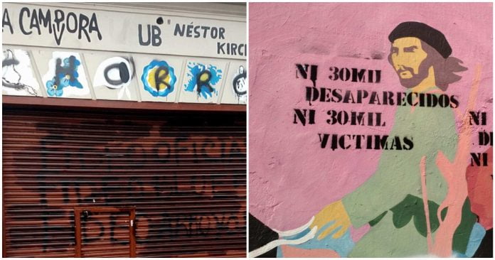 Vandalismo Locales Partidarios San Martin