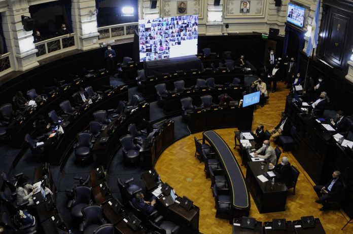 Sesión Cámara De Diputados De Pba. La Plata 6/08/2020