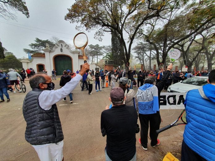 Protesta Tenis Olivos