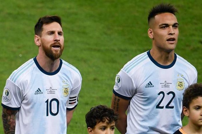 Messi Lautaro Martinez