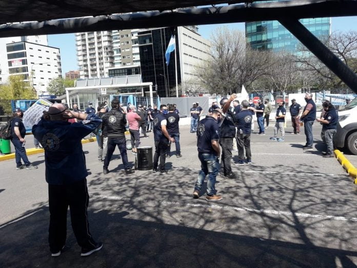 Protestas Carrefour Vicente Lopez