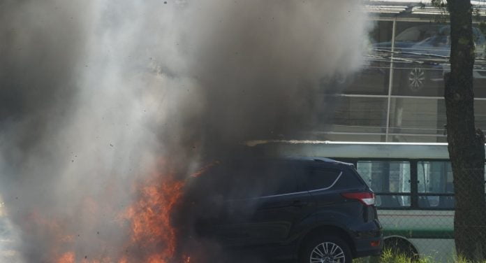 Incendio Panamericana Autoescobar