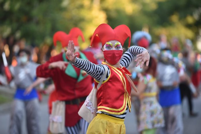 desfile navidad malvinas