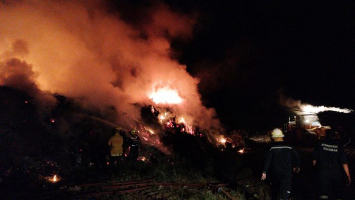 Incendio Predio Escobar