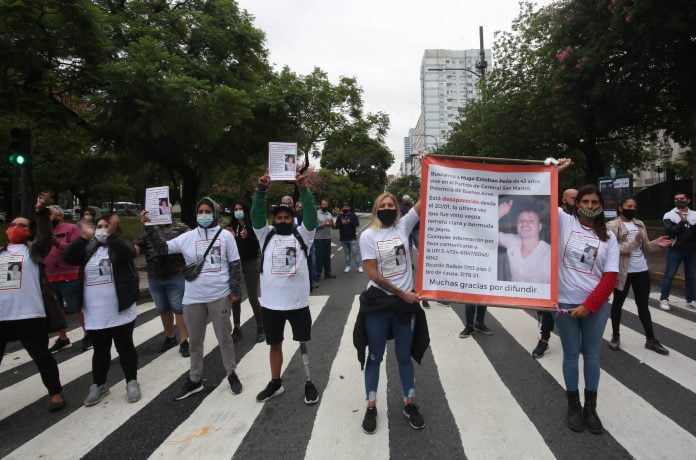 Marcha Vecino Desaparecido San Martín