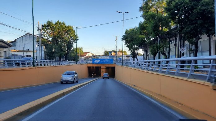 Mural Malvinas, Homenaje Tunel Logdon Ituzaingo