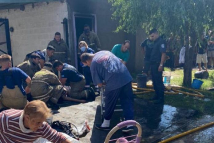 incendio benavidez mujer hijo murieron