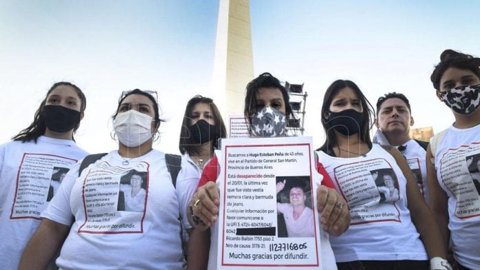 marcha desaparecido san martin