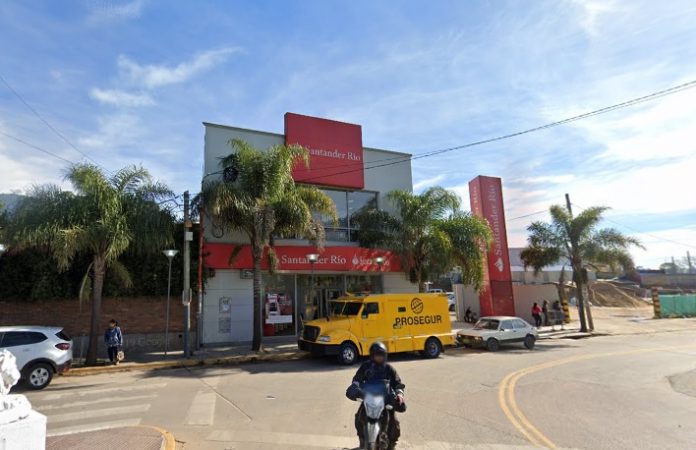 robo banco santander rio garin profugos