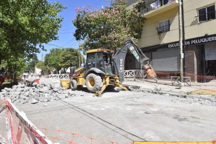 pavimentación obra hidráulica malvinas argentinas