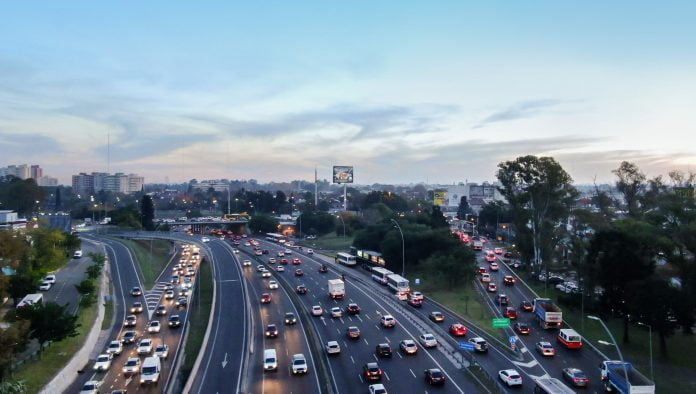 general paz avenida transito