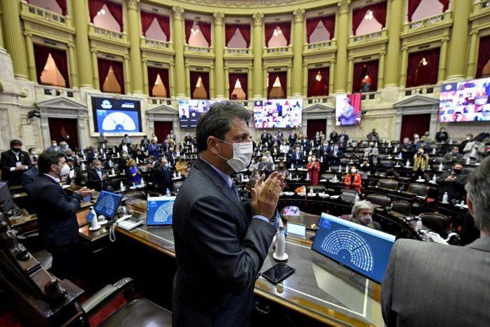 sergio massa sesion diputados nacion