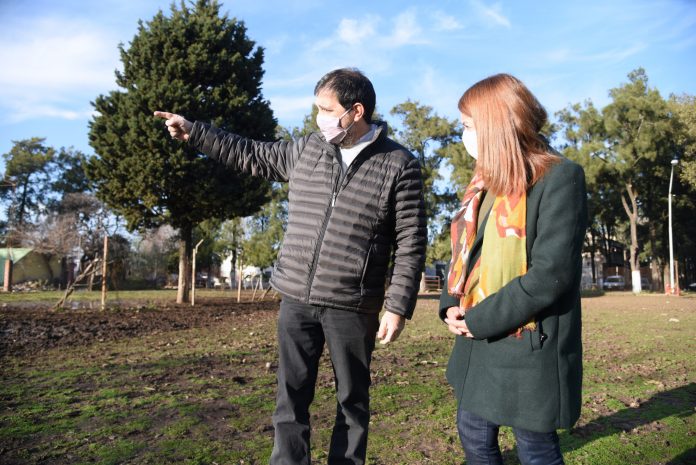 fernando moreira anuncio la primera etapa de obras en el ex tiro federal.