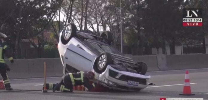 choque vuelco panamericana