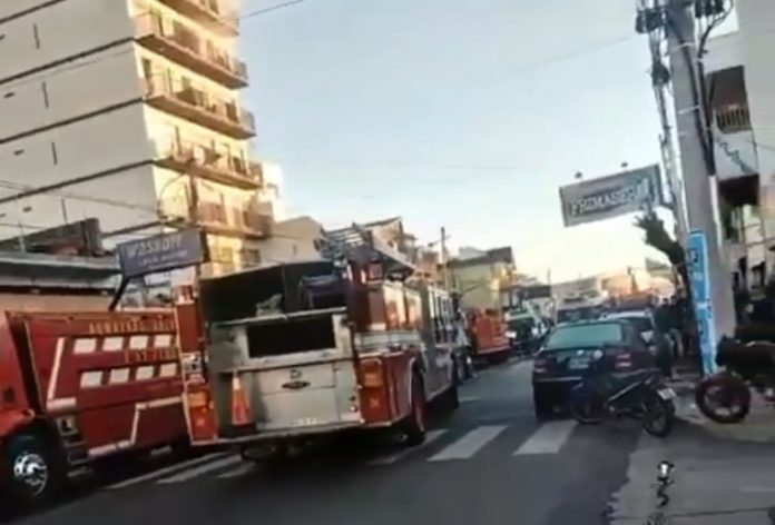 incendio caseros tres febrero edificio