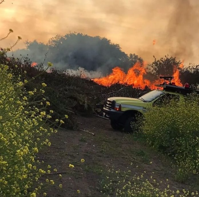 incendio base aérea