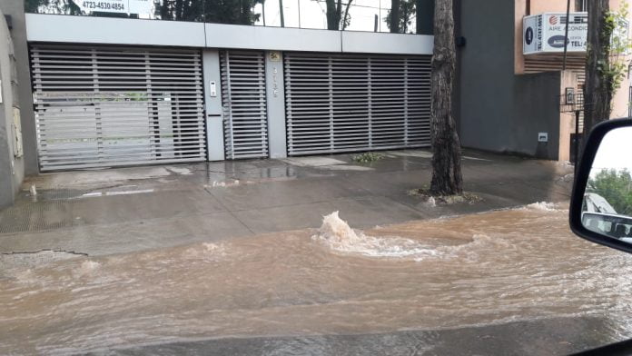 rotura caño agua beccar