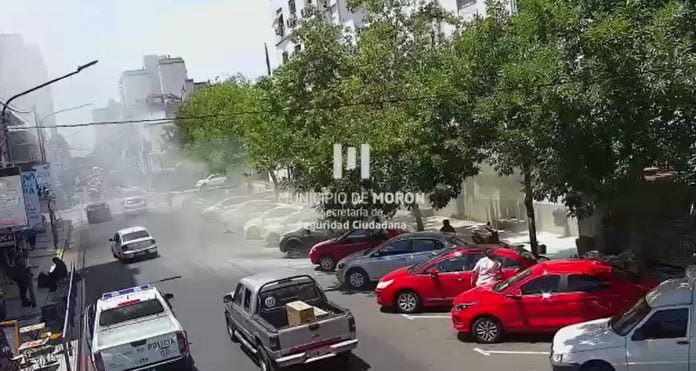 morón incendio