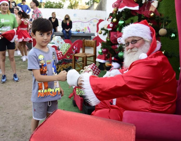 papá noel malvinas