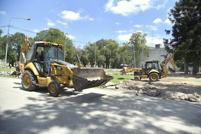 obras parque yrigoyen