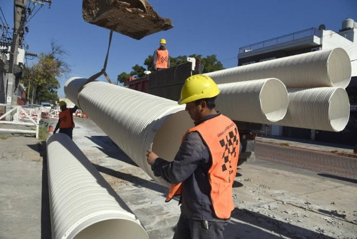 obras av. presidente perón