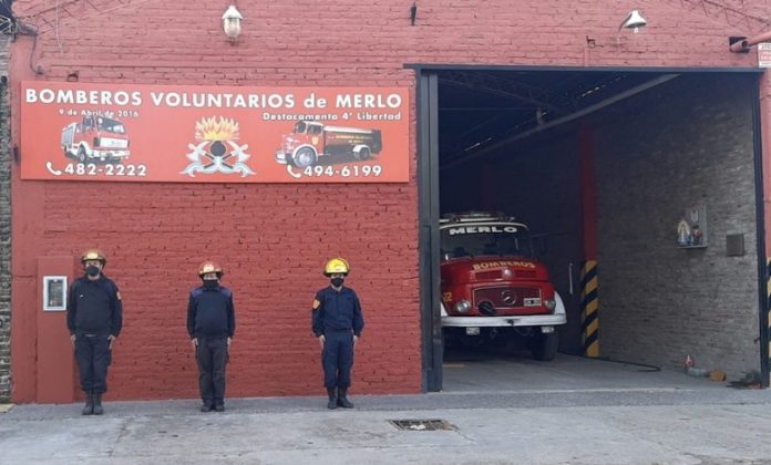 parripollo bomberos de merlo