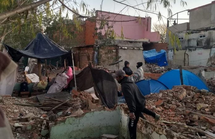 toma barrio las flores villa martelli