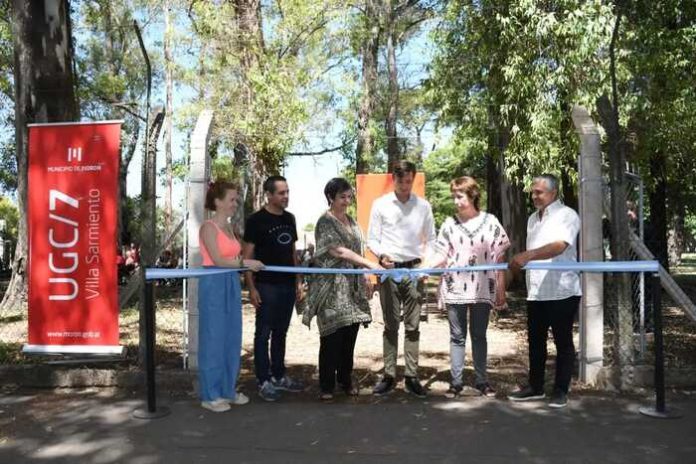 inauguración plaza gattinoni morón