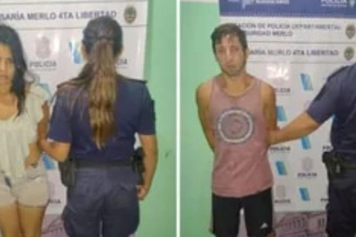 detenidos en merlo maltrato infantil