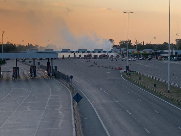 liquido camion acceso oeste