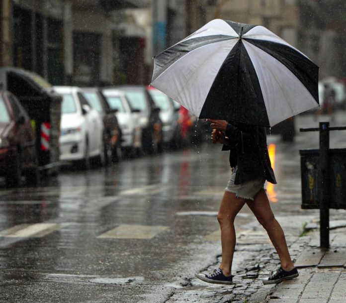 lluvia y calor