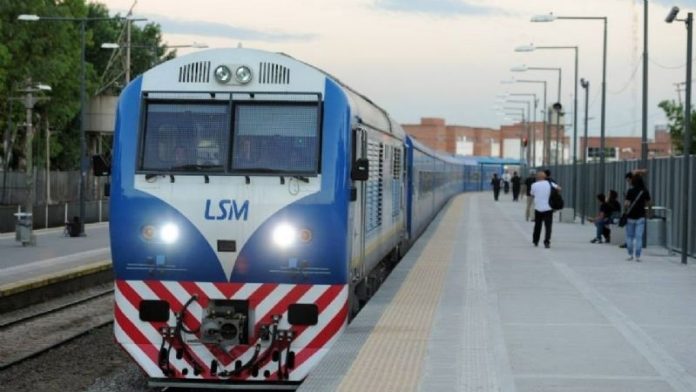 tren san martín