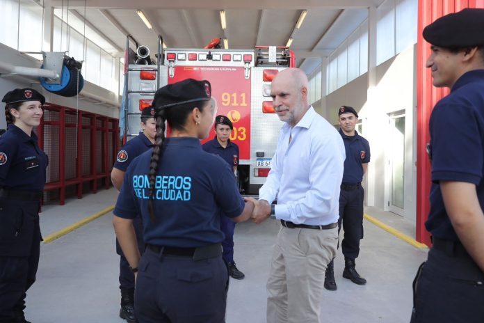 Larreta con seguridad