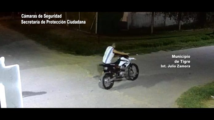 moto robada video cot detenido tigre benavidez