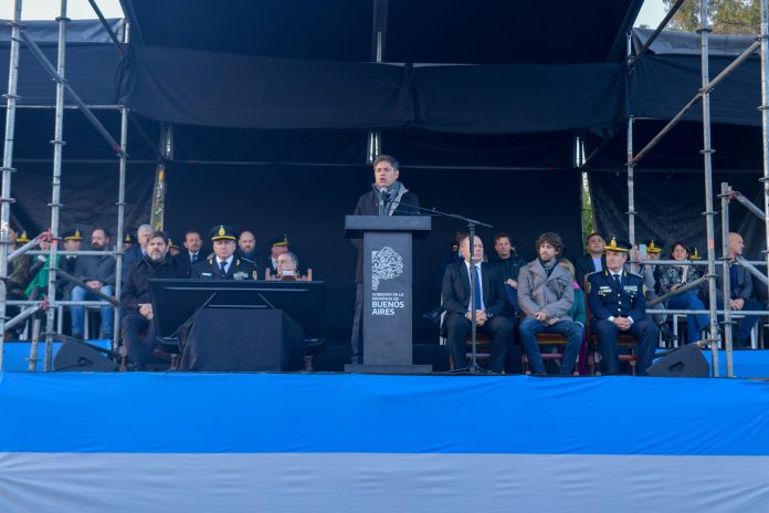 kicillof acto san fernando policia