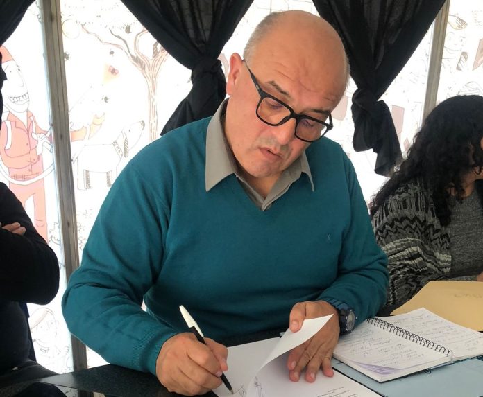 omar arce firma acta paritarias junio 2023