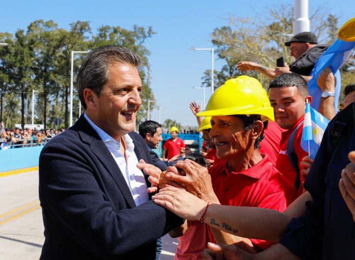 sergio massa obras tunel malvinas